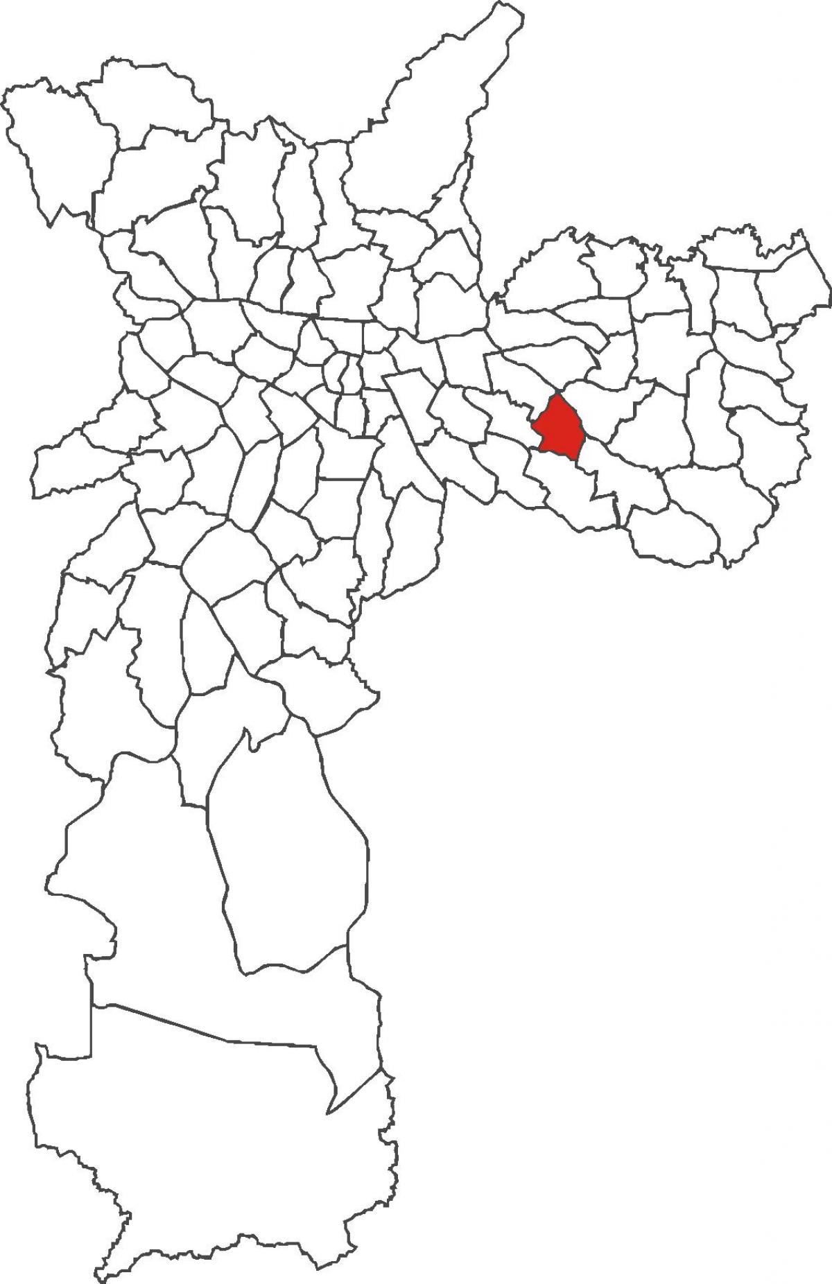 Kartta Aricanduva district