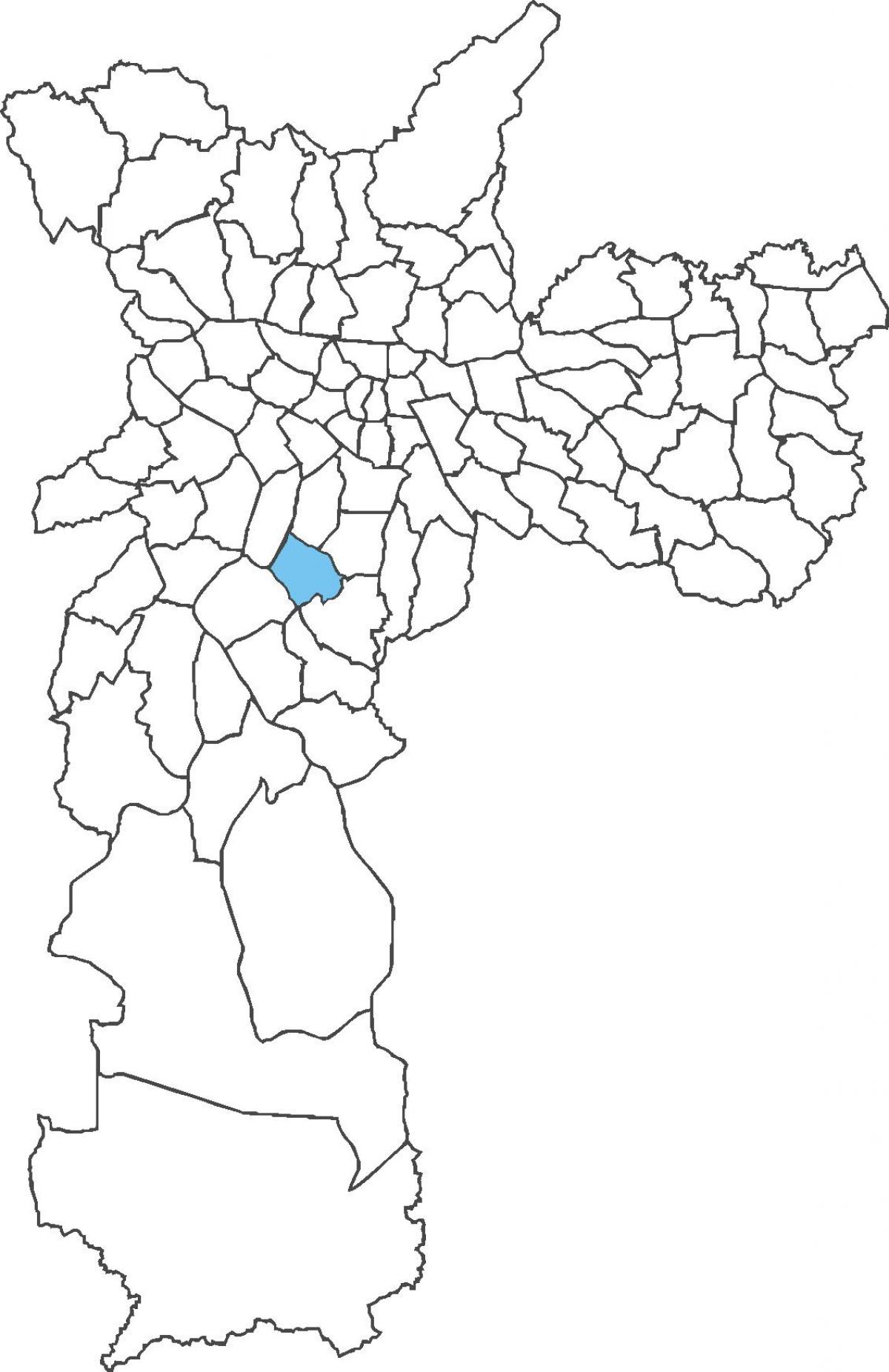 Kartta Campo Belo district