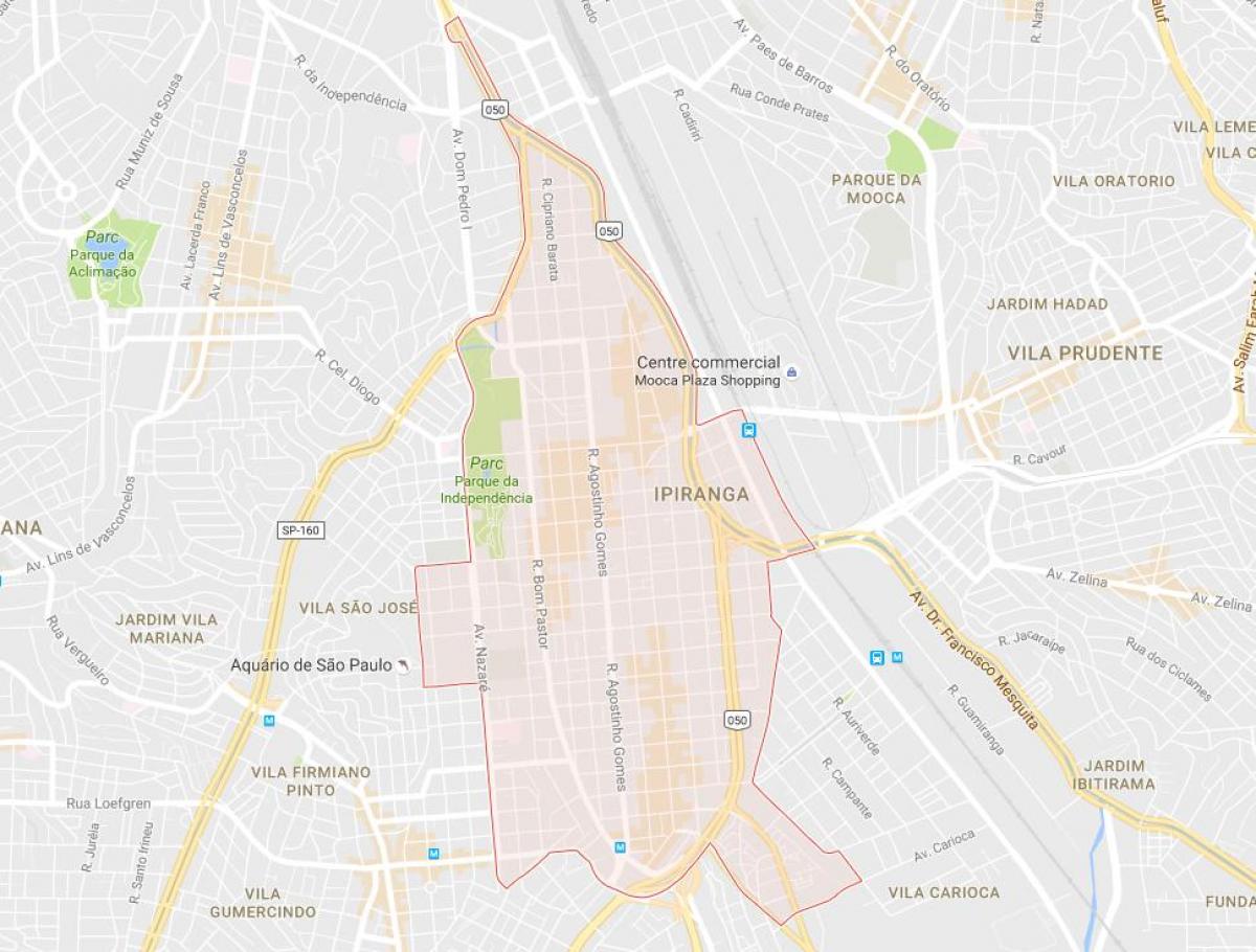 Kartta Ipiranga São Paulo