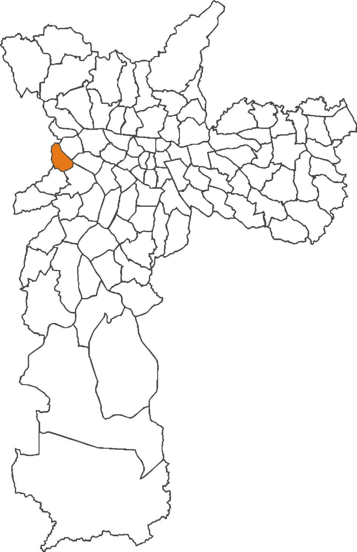 Kartta Jaguaré district