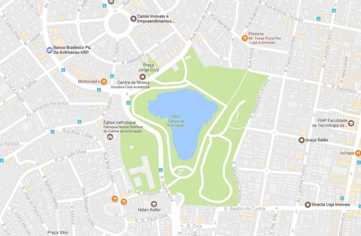 Kartta park mukautuminen São Paulo