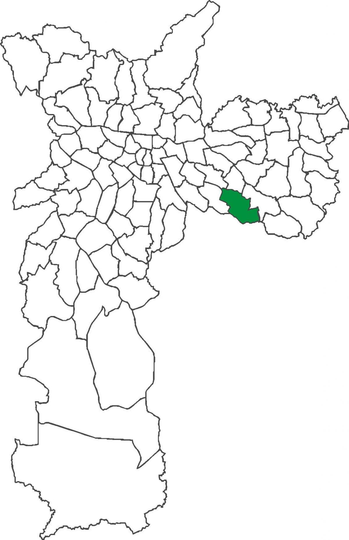 Kartta Sapopemba district