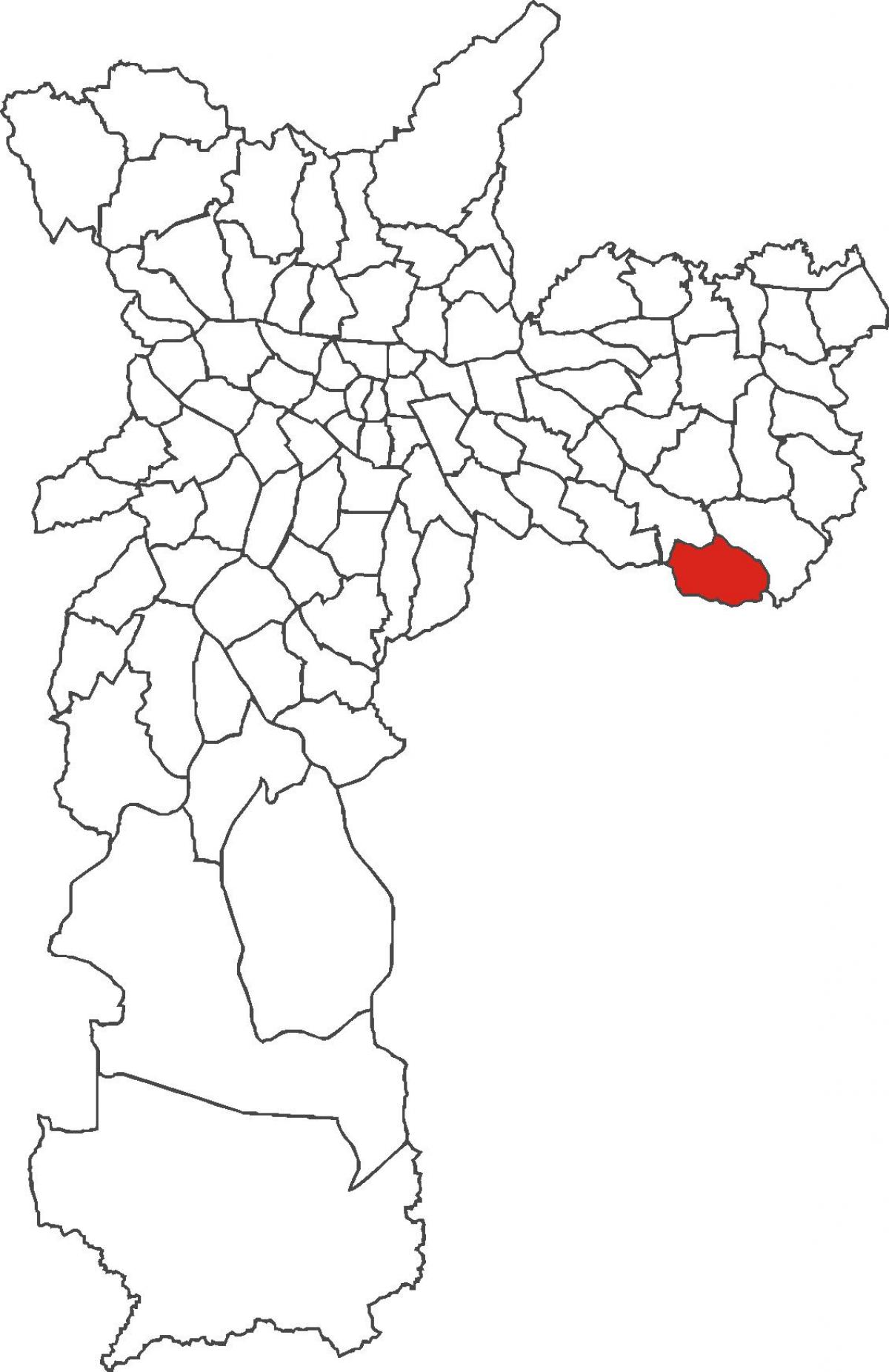 Kartta São Rafael district