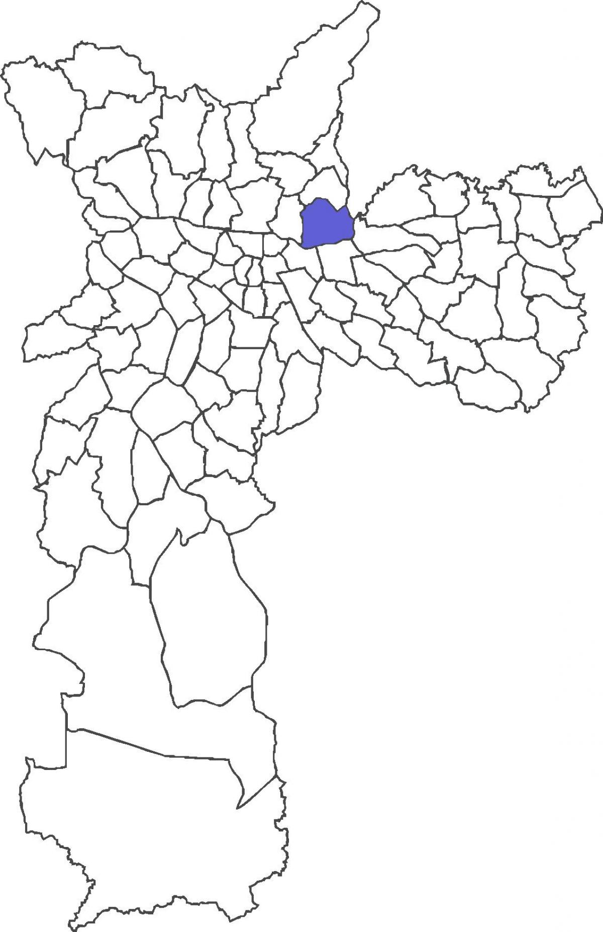 Kartta Vila Maria district