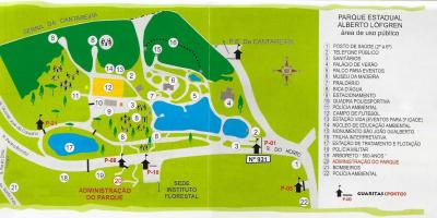 Kartta Alberto Löfgren park