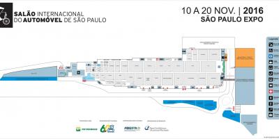 Kartta autonäyttelyssä São Paulo