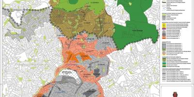 Kartta Casa Verde São Paulo - Ammatti maaperän