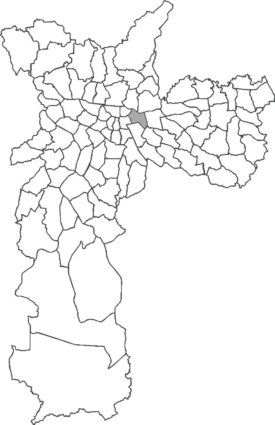Kartta Belémin kaupunginosassa