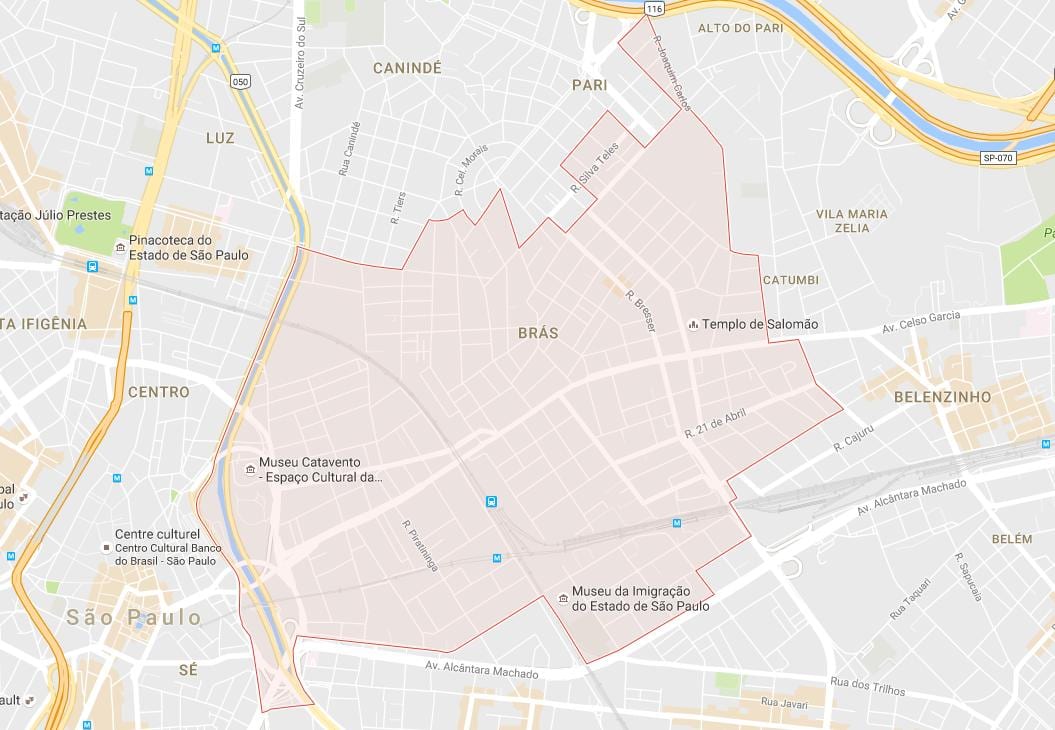 Kartta Bras São Paulo