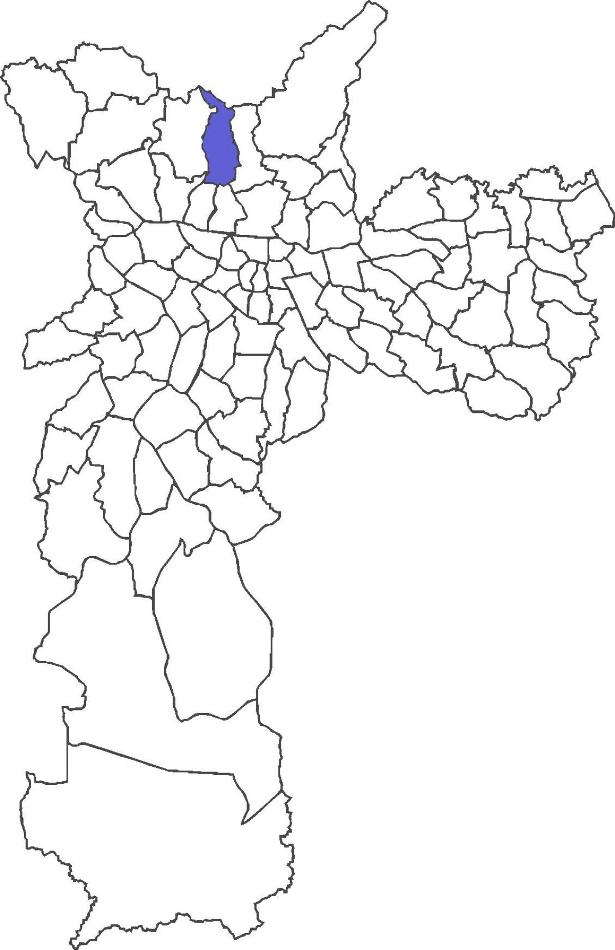Kartta Cachoeirinha district