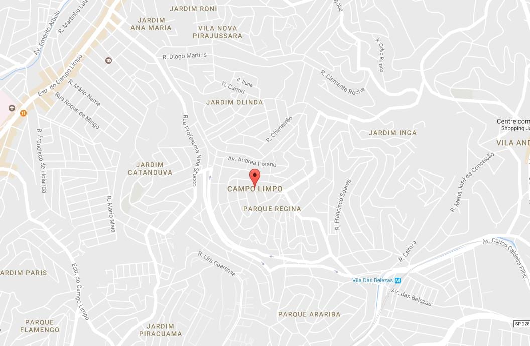 Kartta Campo Limpo São Paulo