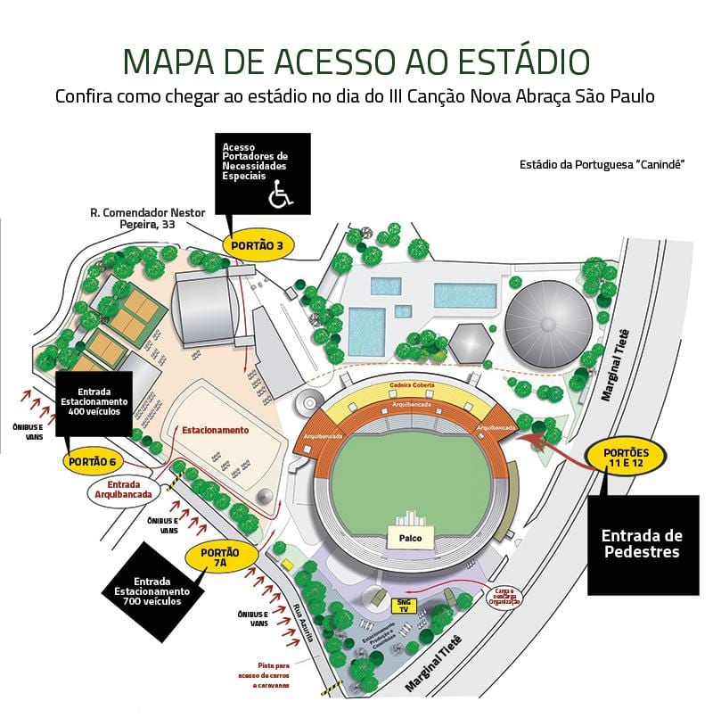 Kartta Canindé-stadion