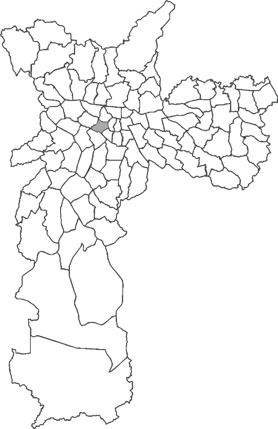 Kartta Consolação district