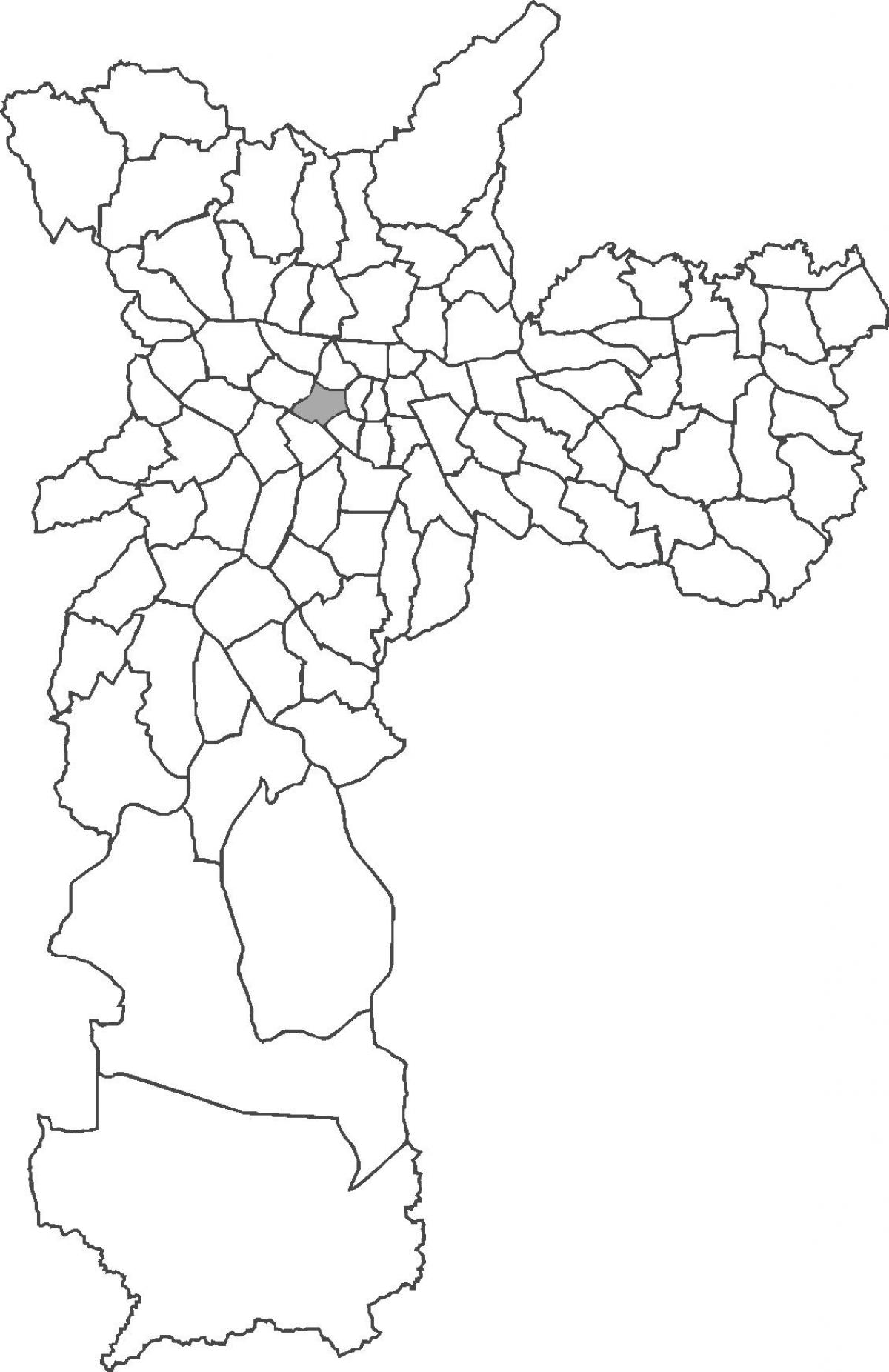 Kartta Consolação district