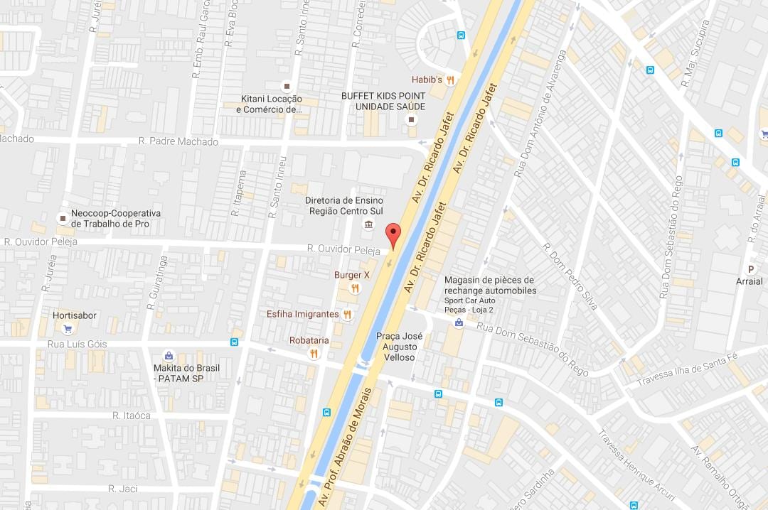 Kartta Cursino São Paulo