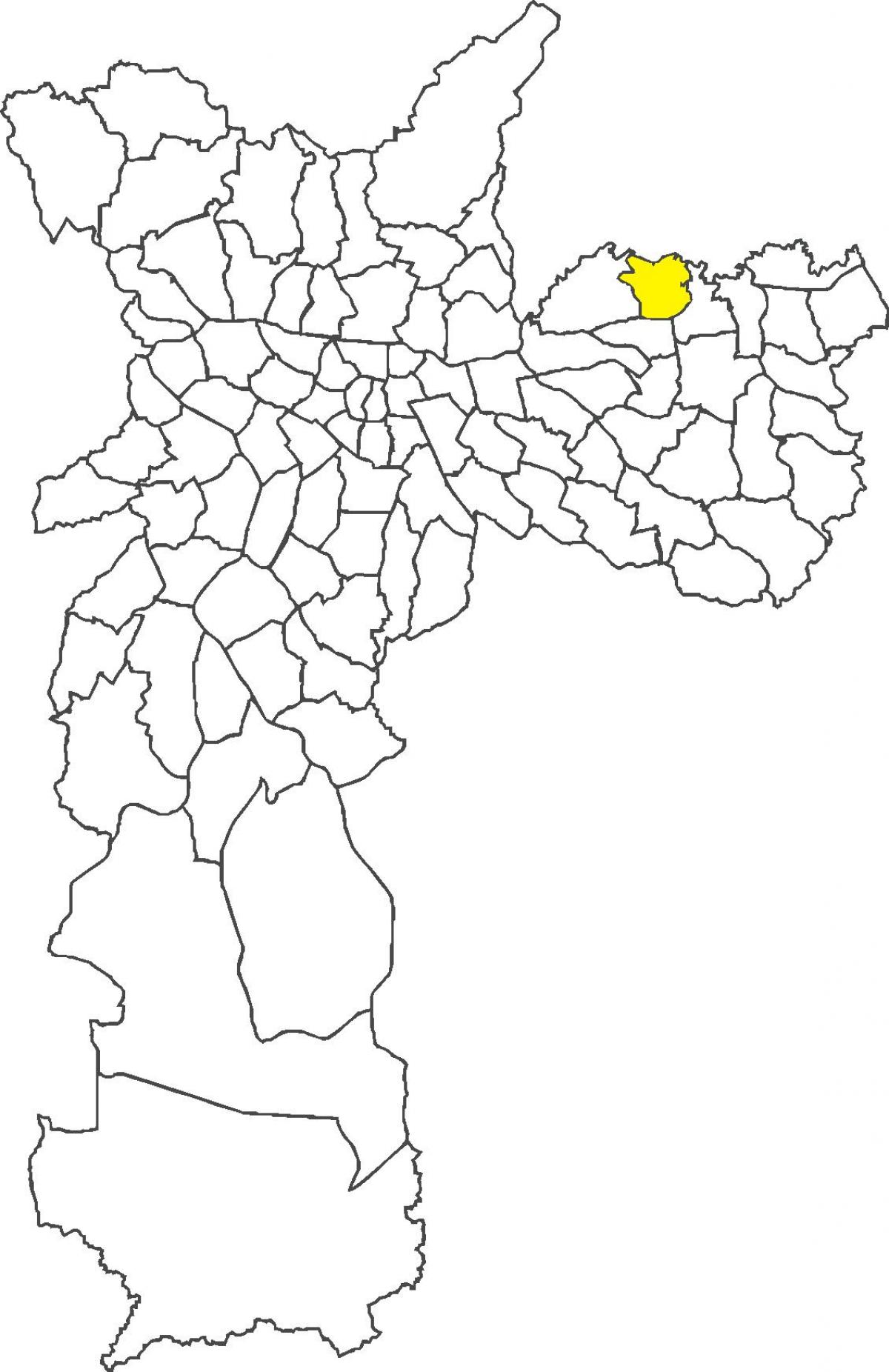 Kartta Ermelino Matarazzo district