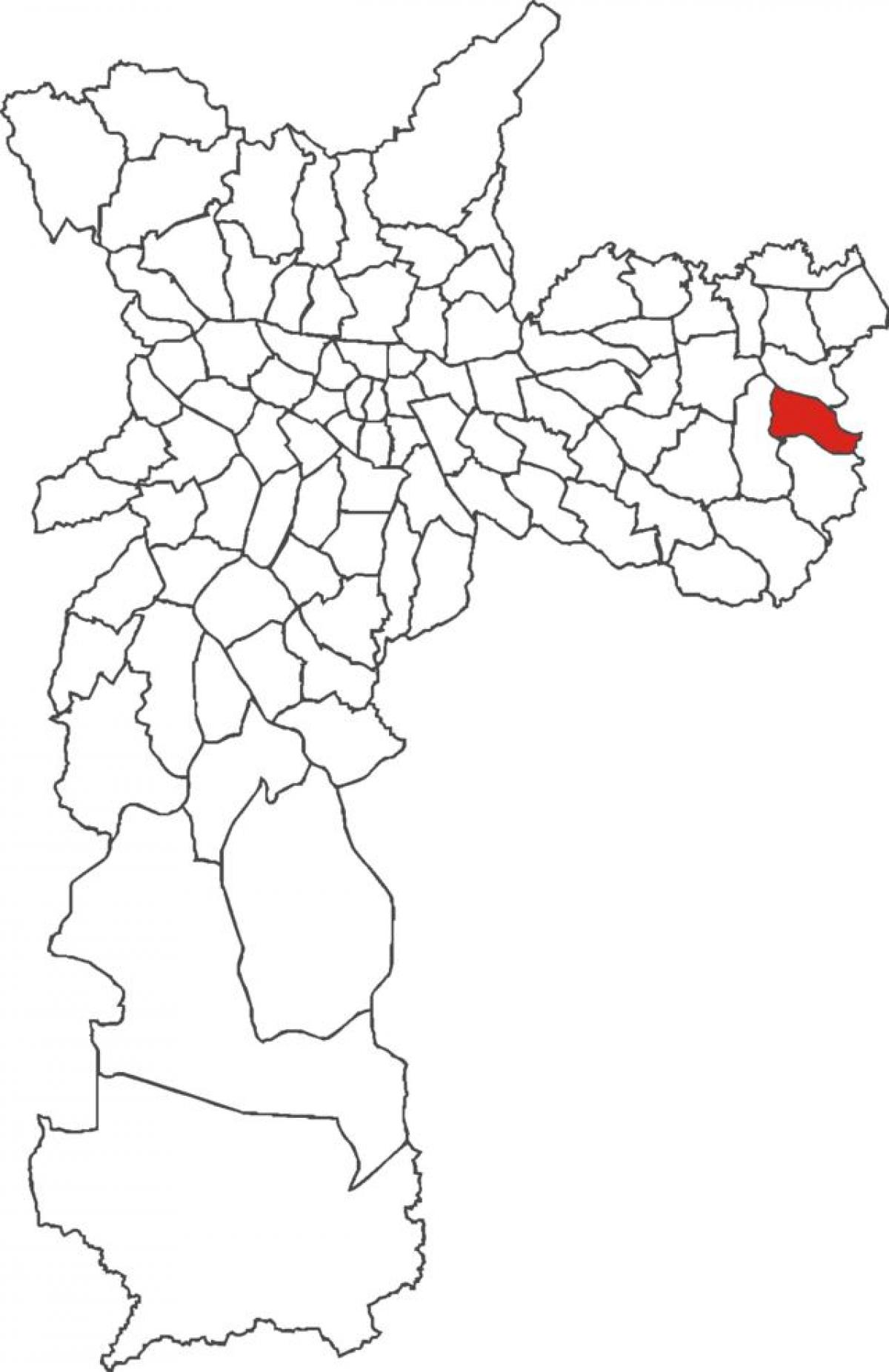 Kartta Guaianases district