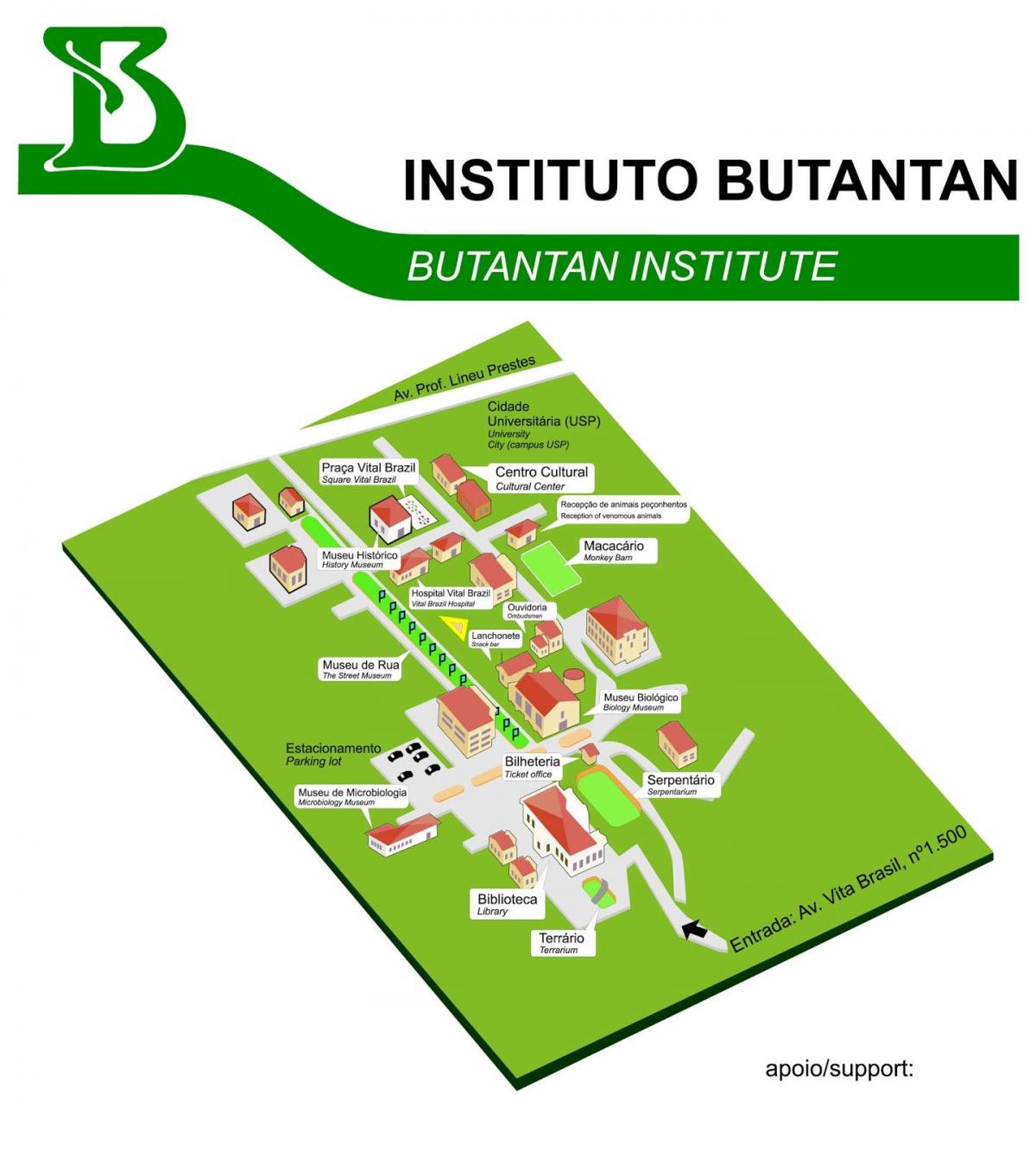 Kartta-instituutti Butantan