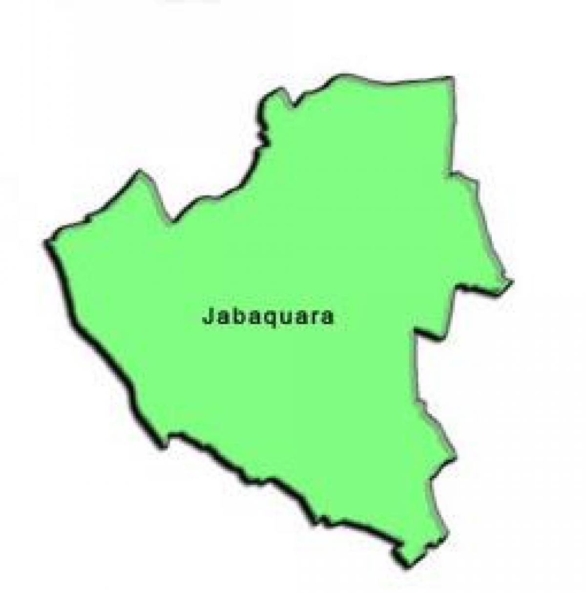 Kartta Jabaquara sub-prefektuurissa