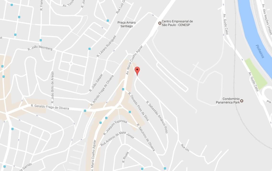 Kartta Jardim São Luís-São Paulo