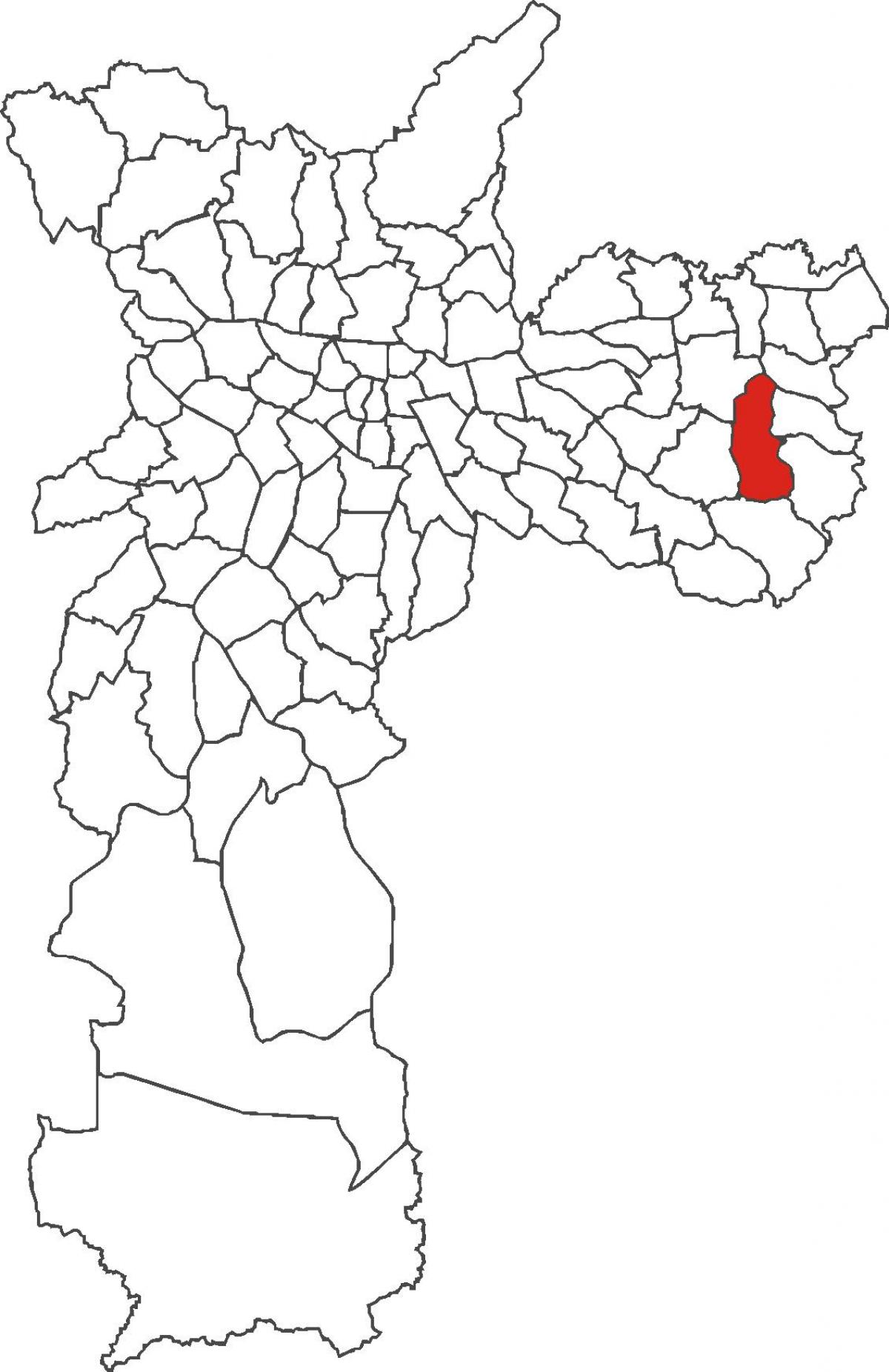 Kartta José Bonifácio district
