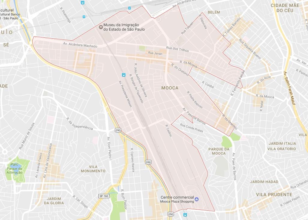 Kartta Moocan São Paulo