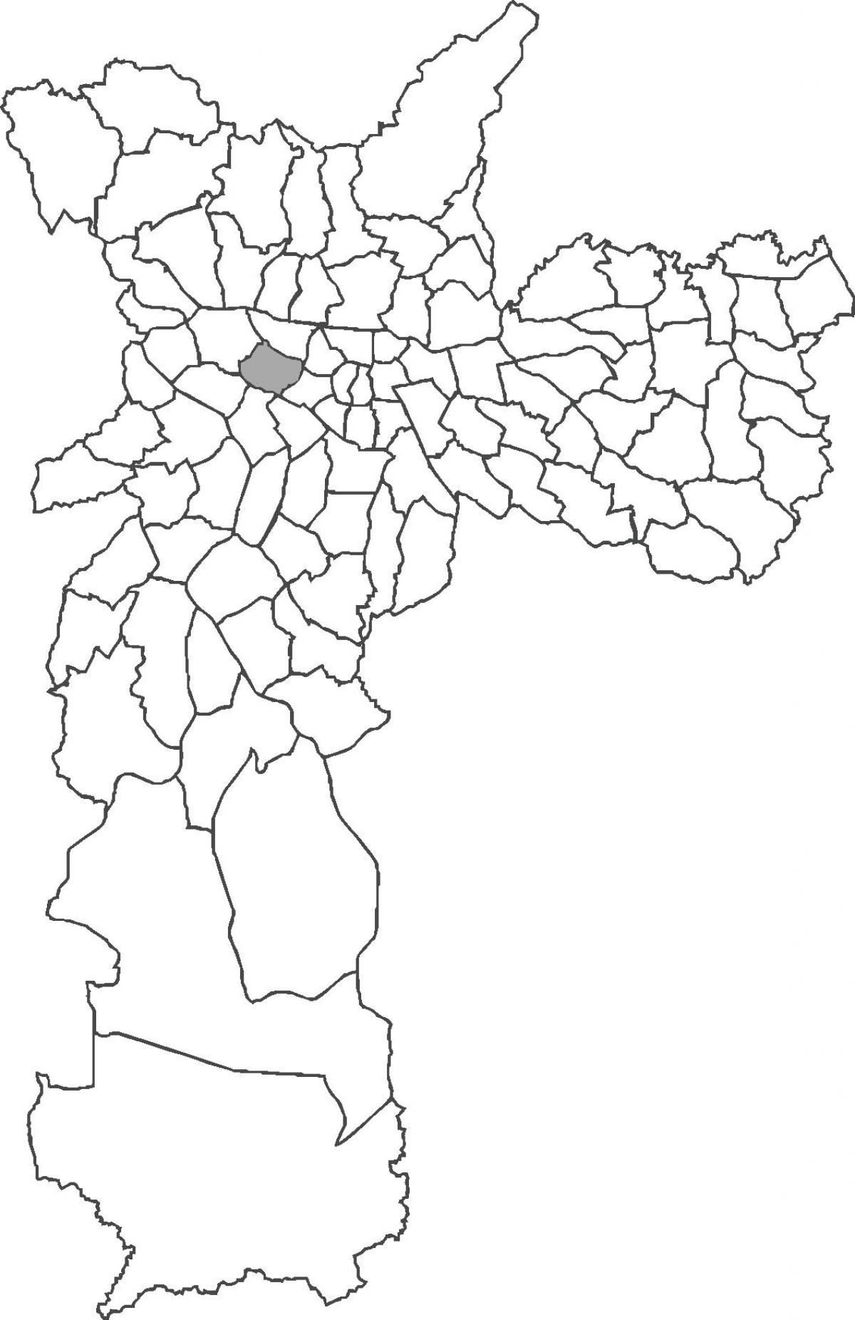 Kartta Perdizes district