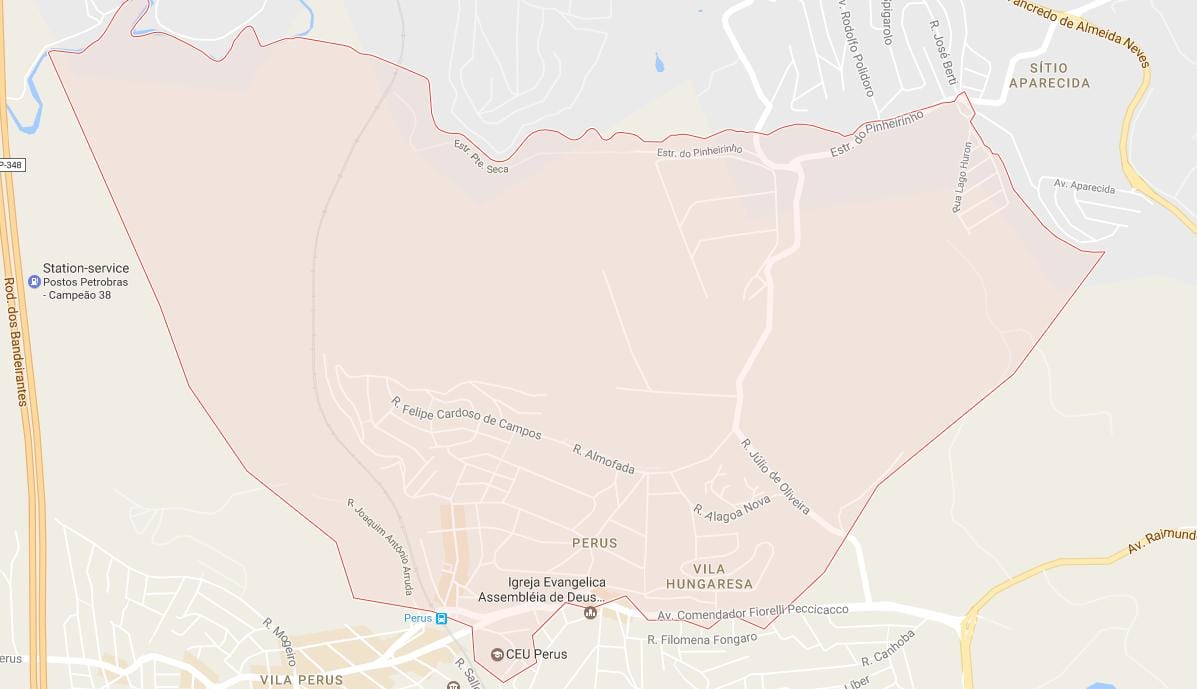 Kartta Perus São Paulo