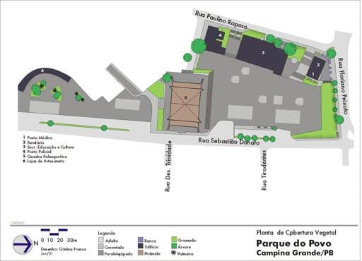 Kartta Povo São Paulo Park