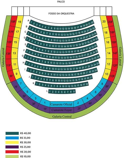 Kartta San Pedro teatteri
