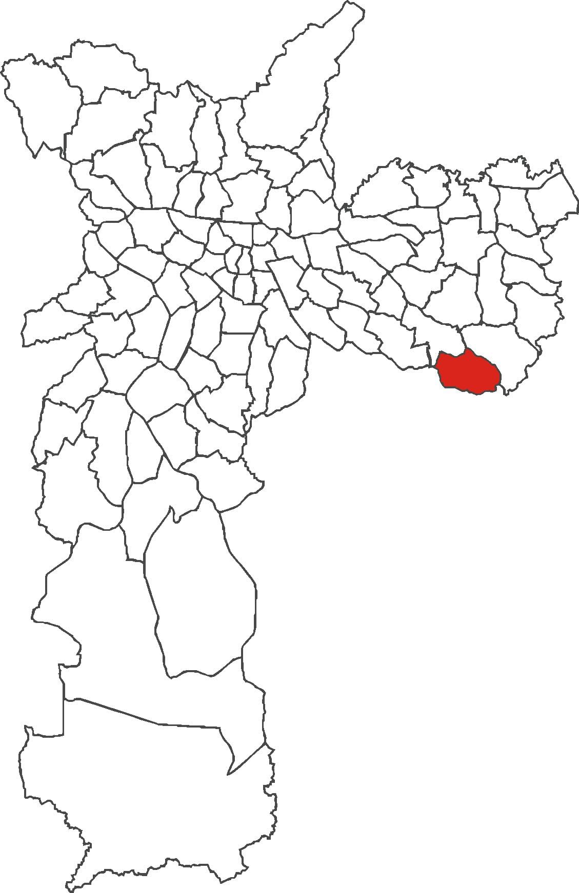 Kartta São Rafael district