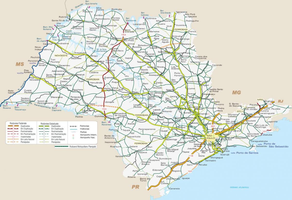 Kartta SP liikenne