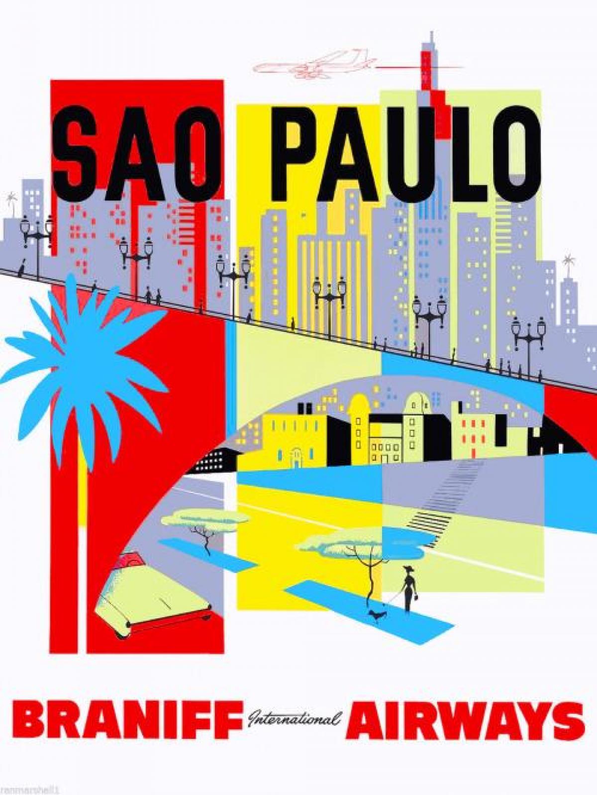 Kartta São Paulo taustakuva