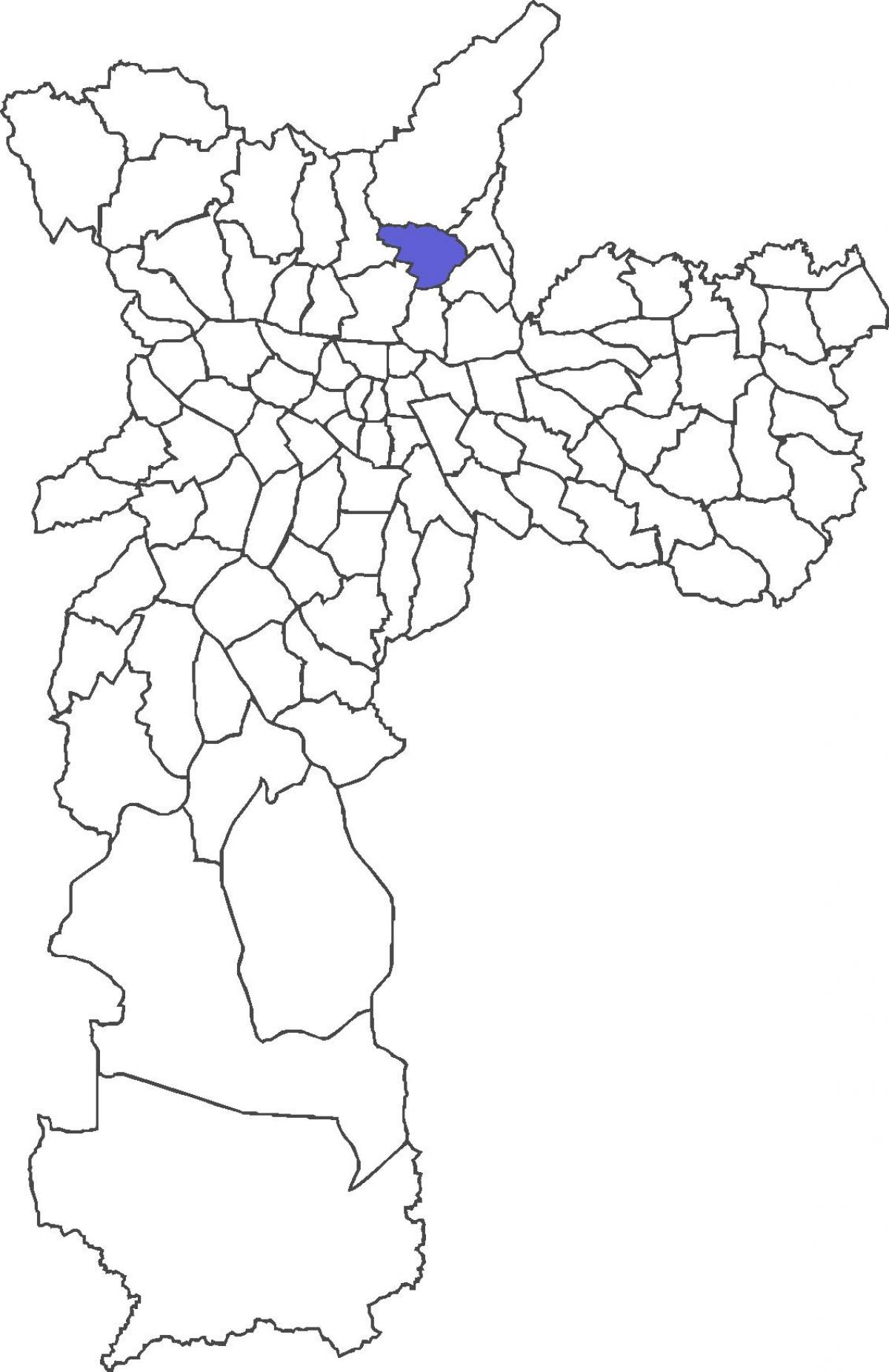 Kartta Tucuruvi district