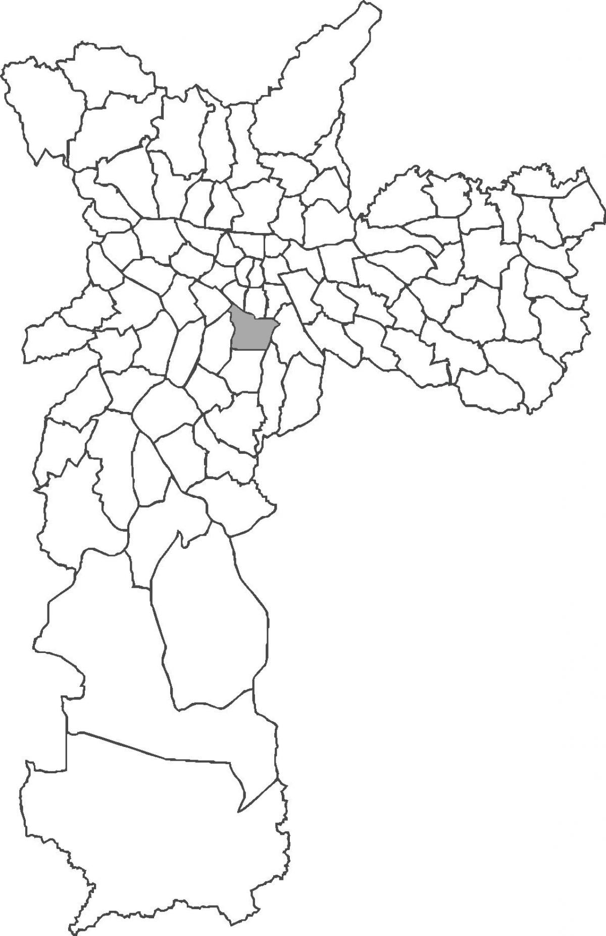 Kartta Vila Mariana district