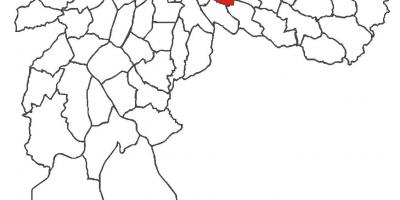 Kartta Agua Rasa district