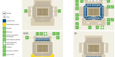 Kartta Arena Corinthians