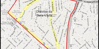 Kartta Bela Vista-São Paulo