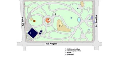 Kartta Buenos Aires, São Paulo park