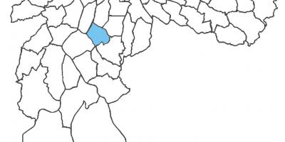 Kartta Campo Belo district