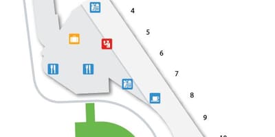 Kartta CGH lentokenttä