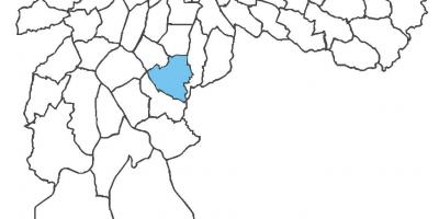 Kartta Jabaquara district