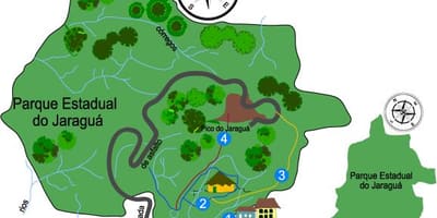 Kartta Jaraguá Park