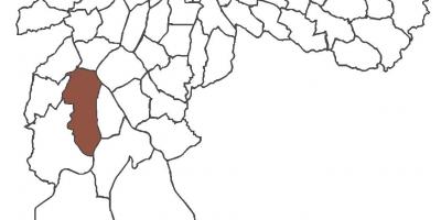 Kartta Jardim São Luís district