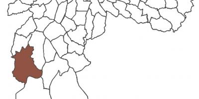 Kartta Jardim Ângela district