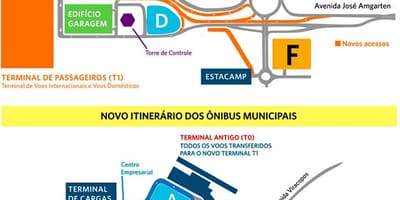 Kartta Viracopos international airport