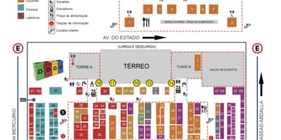 Kartta municipal market of São Paulo