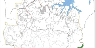 Kartta Parelheiros São Paulo - Tiet