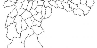 Kartta pinheiros-moottoritietä district