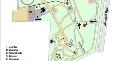 Kartta Piqueri São Paulo Park
